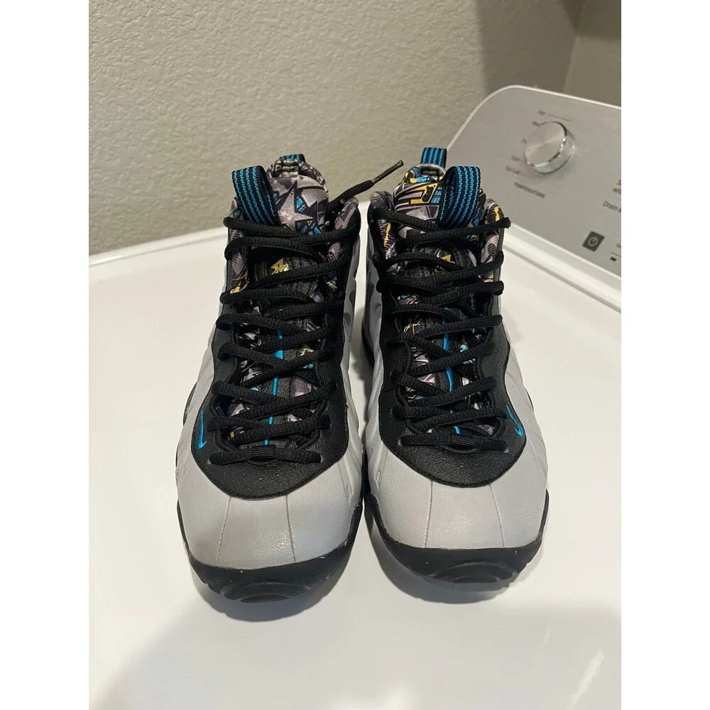 Nike Little Posite One Graffiti Foamposite GS Size 5Y No Insoles No Box
